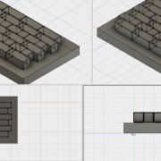 Final 3D wall design