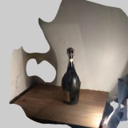3D scan of wine bottle with 123D catch