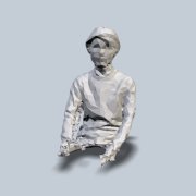 3D scan of Shun, made with the Kinect