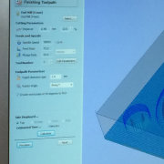 Choosing finishing toolpath settings