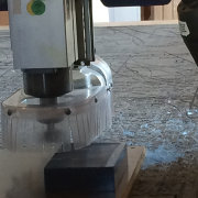 Milling the wax