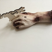 Props prototyping: a great (lighter) horror hand