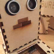 Distance sensor 'wall' casing