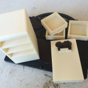3D outcome (with few support material needed)