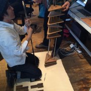 A lot of measuring and testing