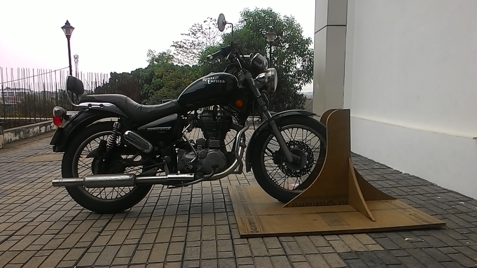 Motorcycle dock shopbot 10