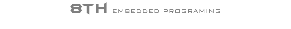 8th EMBEDDED PROGRAMING