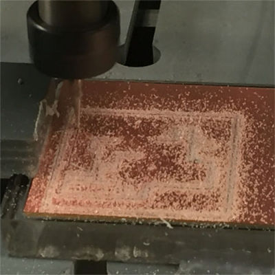 Milling the pcb