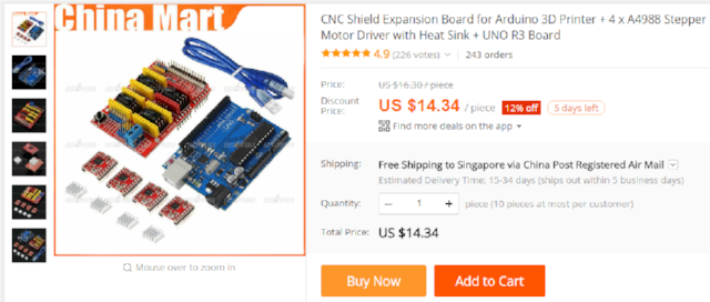 Arduino CNC shield