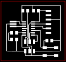 electronics design board as made for fiber laser