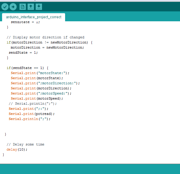 arduino code extrait