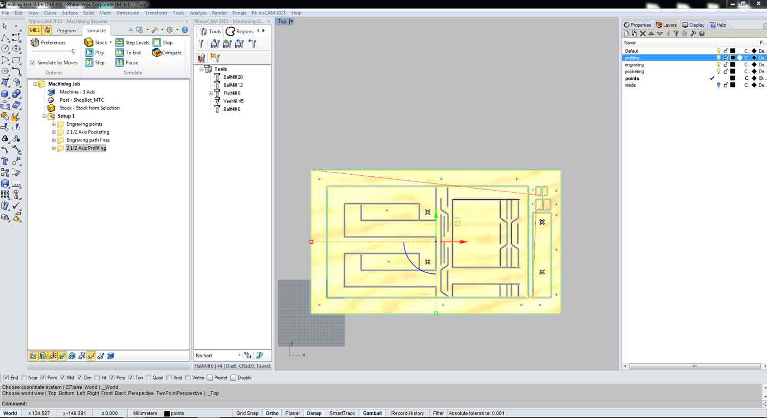 programming the board
