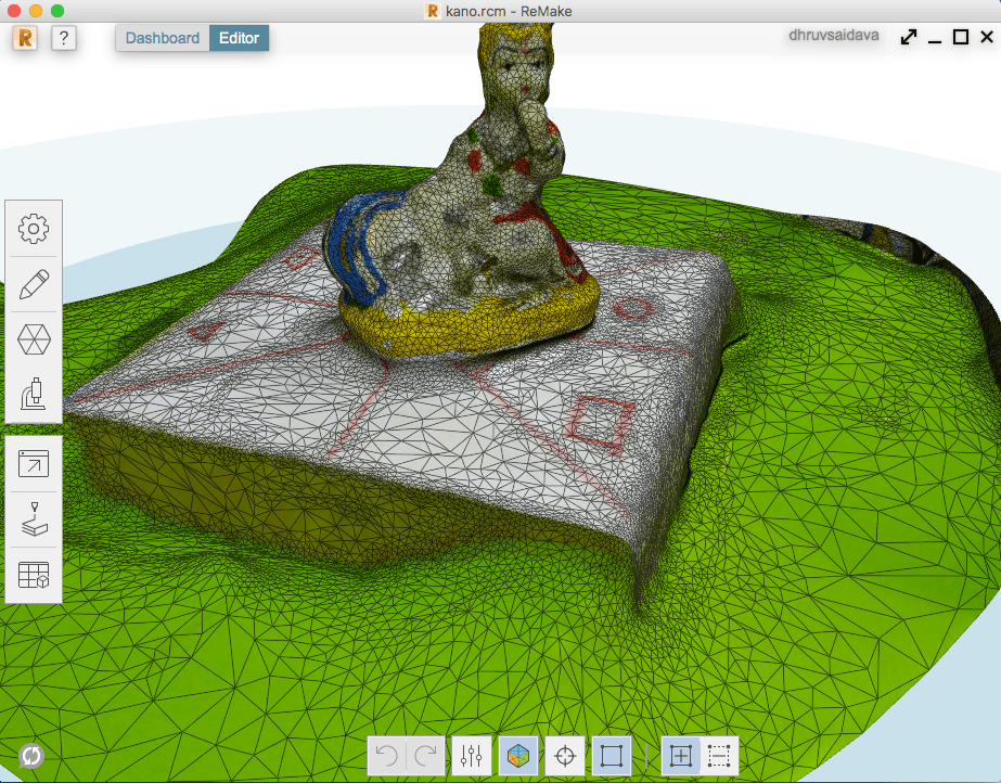 Mesh Model of Kano