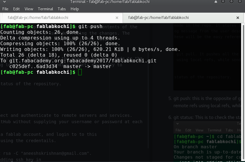 git push