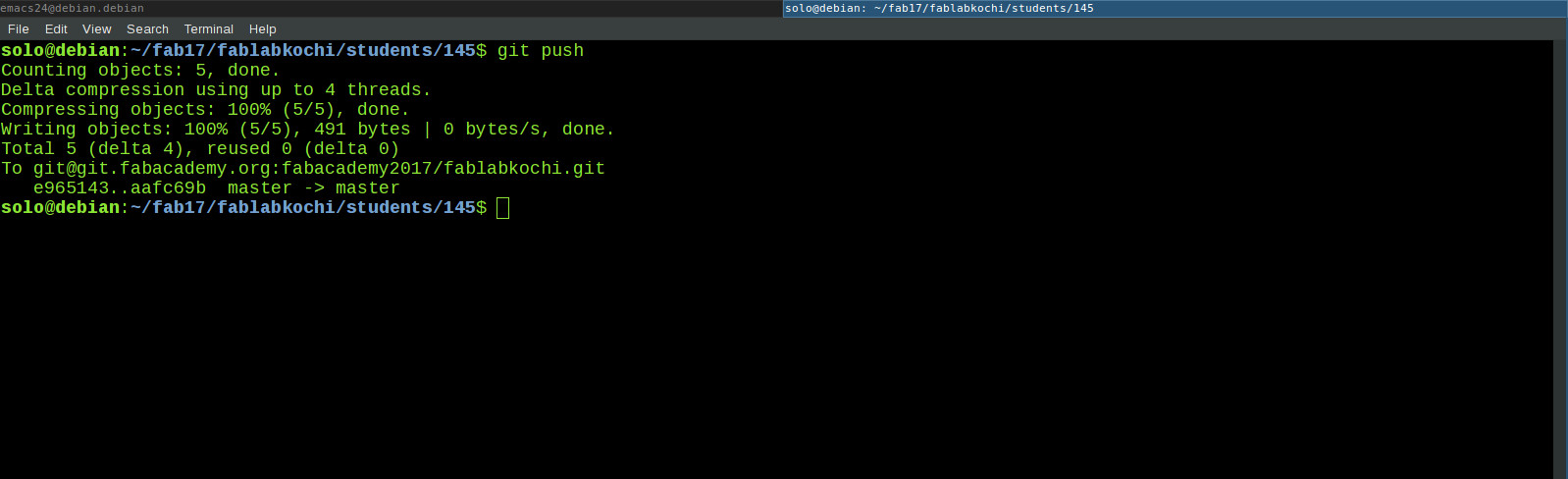 Git push