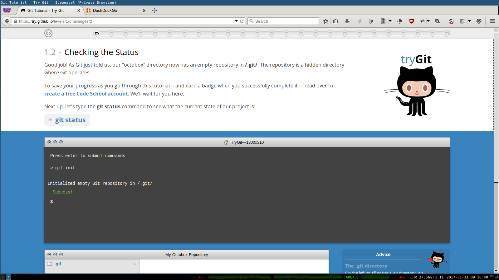 Git challenges