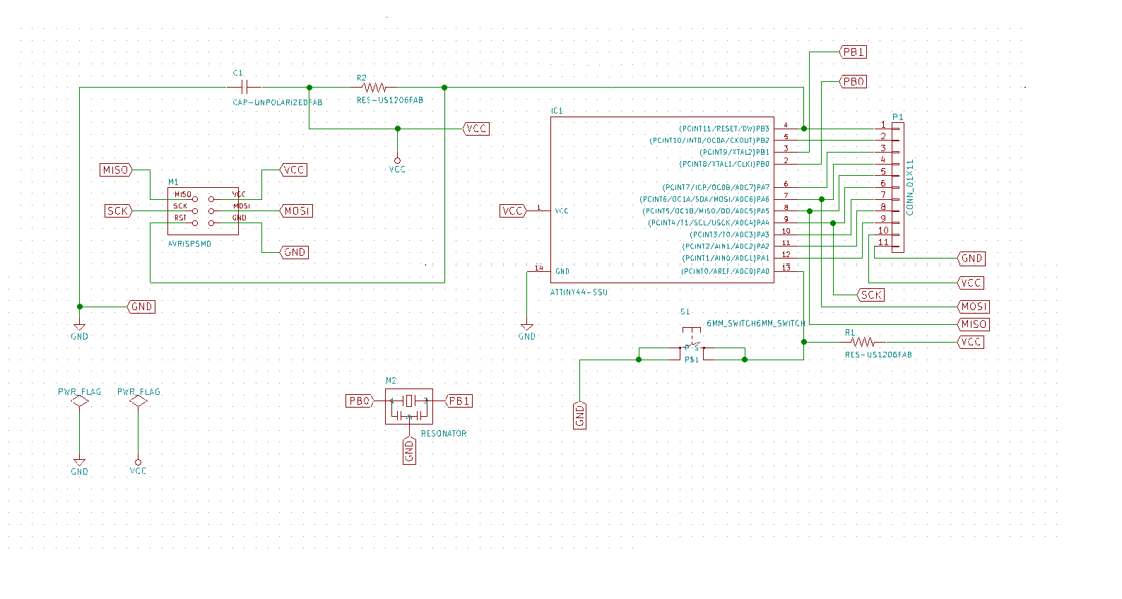 main board schematic diagram