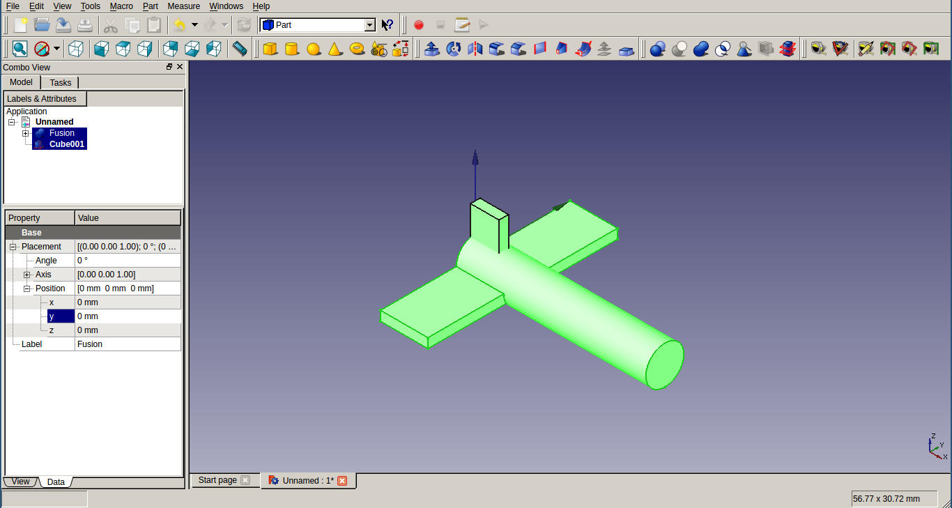 adding new cube shape