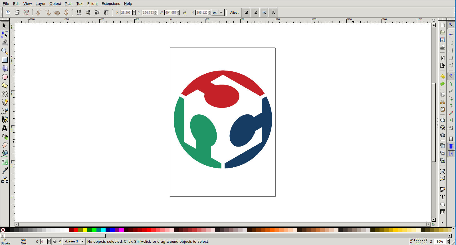 fablogo on inkscape