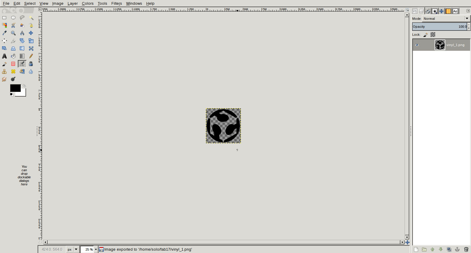image scale using GIMP
