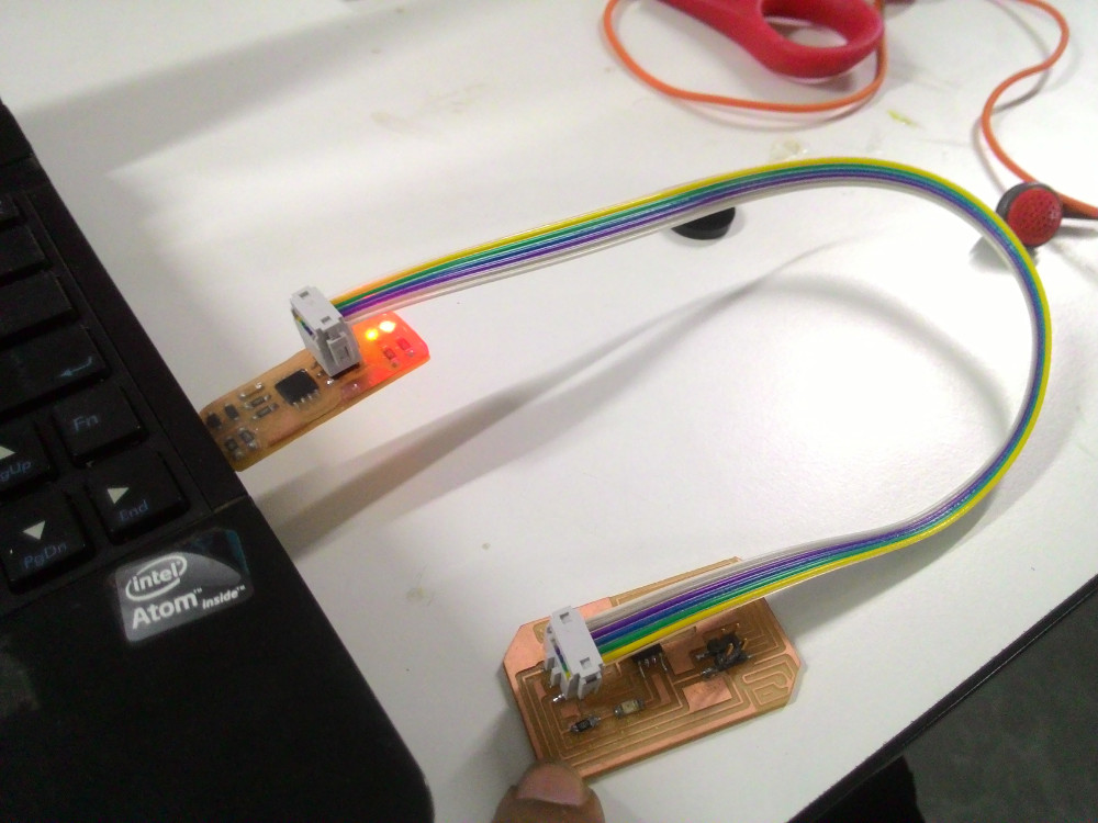 ISP connected to another board