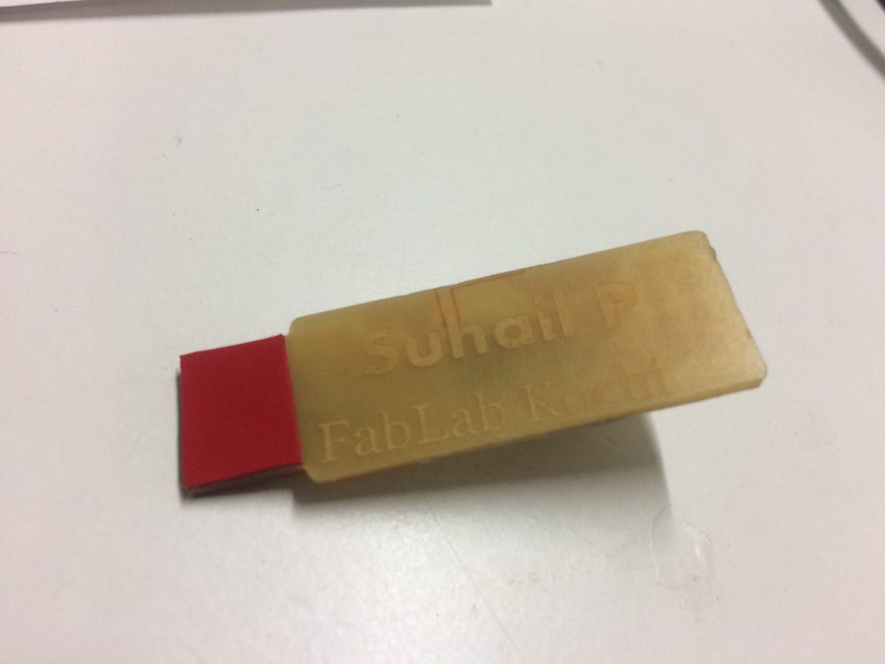 laser etching name