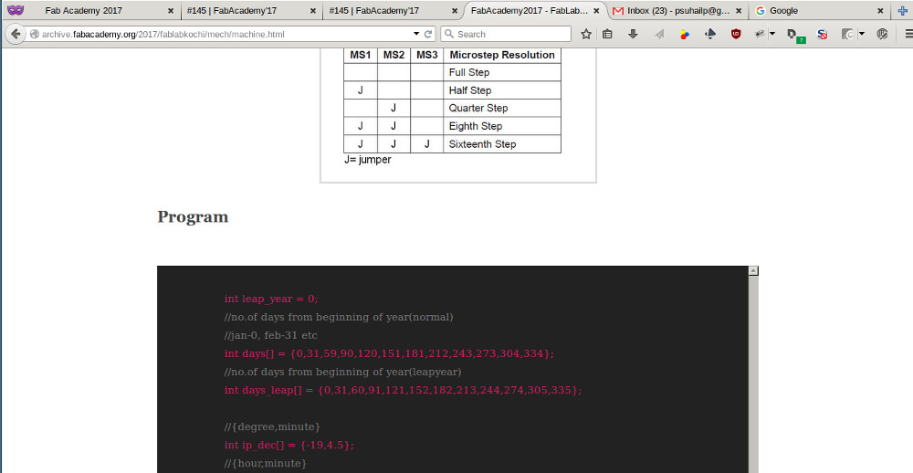 webpage setting