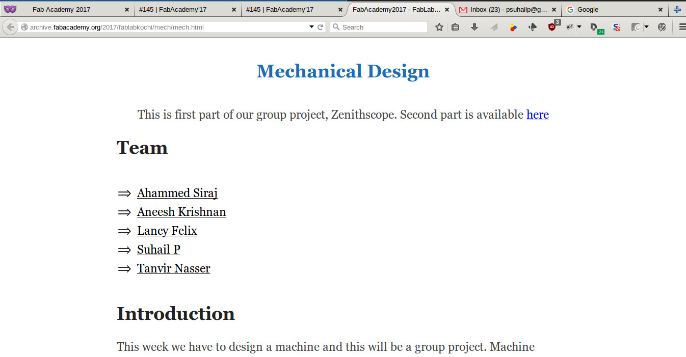 webpage setting