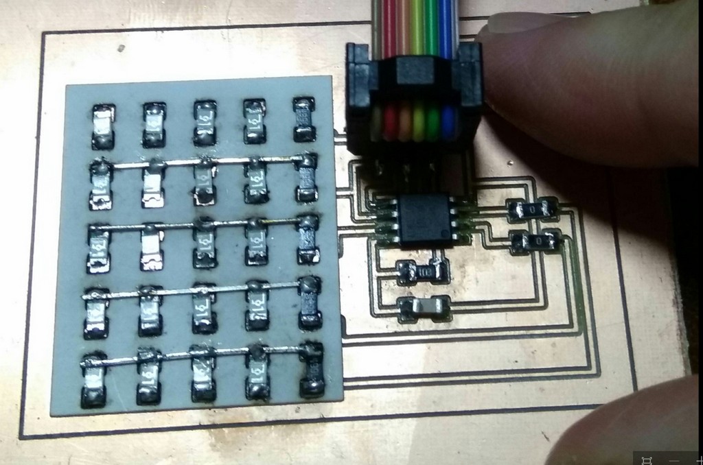 Fully Stuffed LED Array Board
