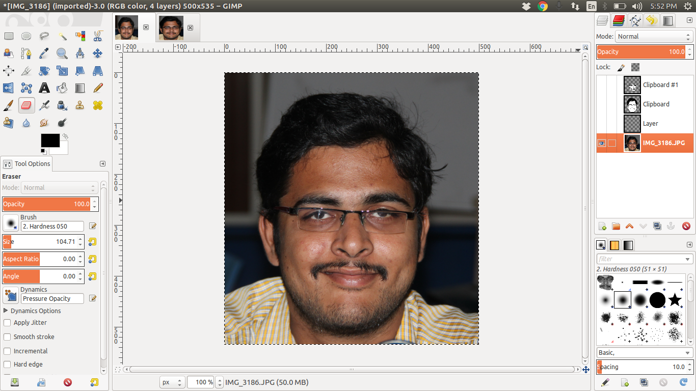 GIMP Editing