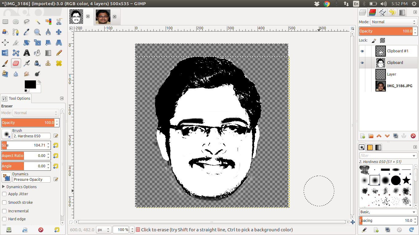 GIMp Editing