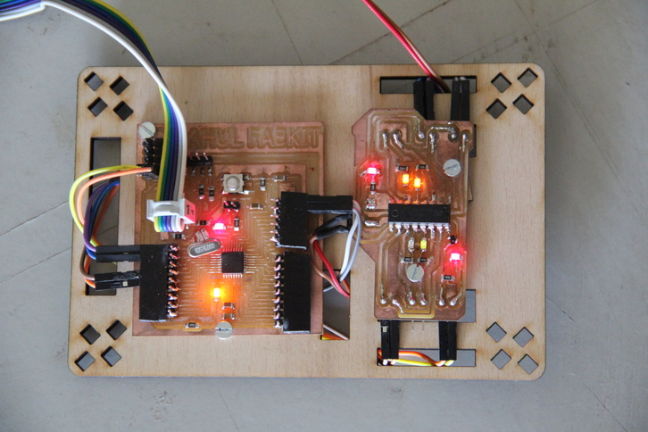 Self balancing gyro robot  