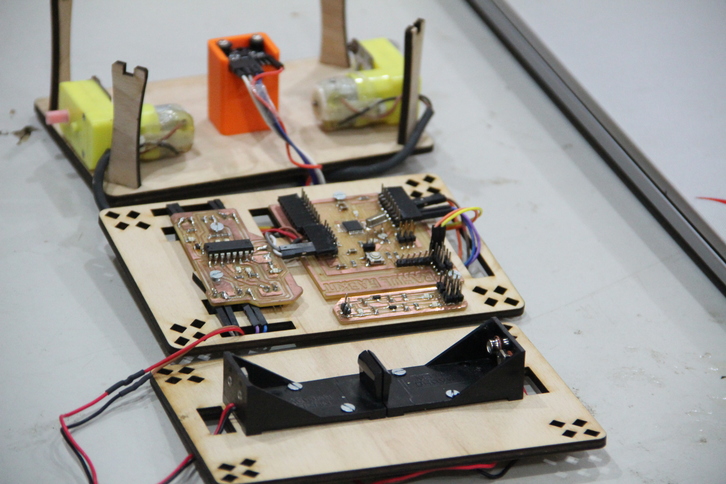 Self balancing gyro robot  