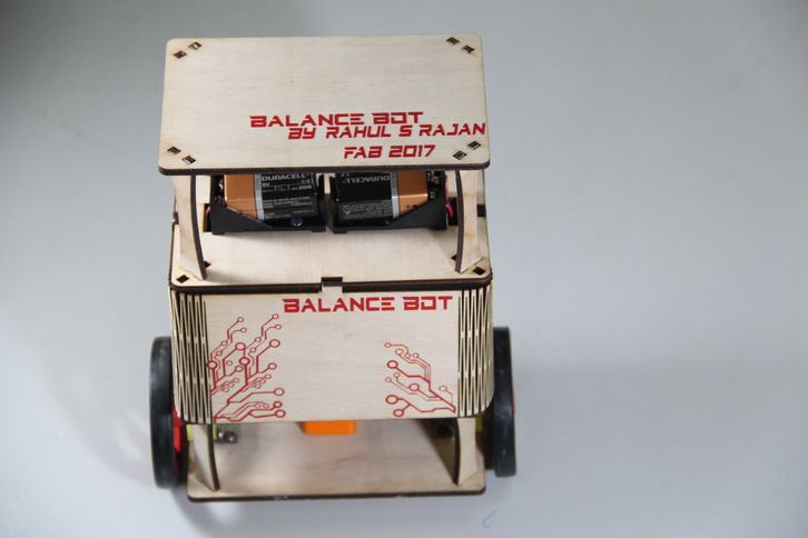 Self balancing gyro robot  
