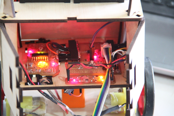 Self balancing gyro robot  