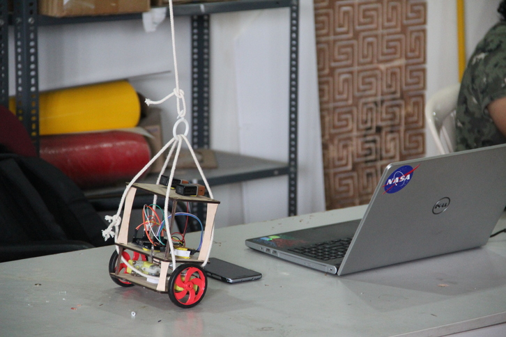 Self balancing gyro robot  