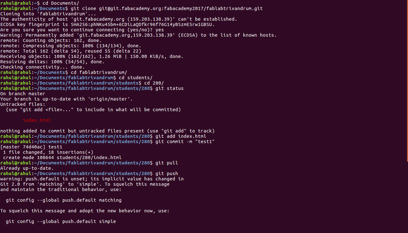 Git clone