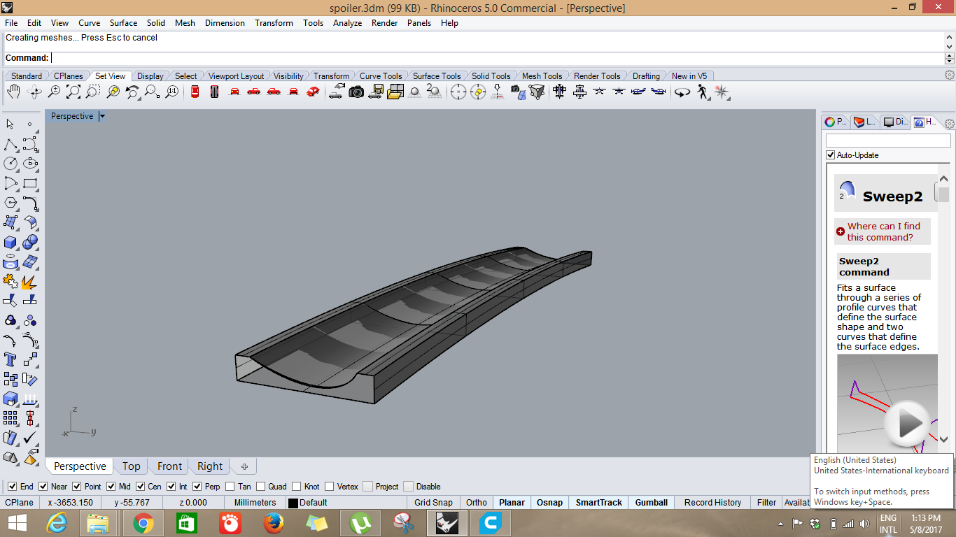 car spoiler Composites Rahul 