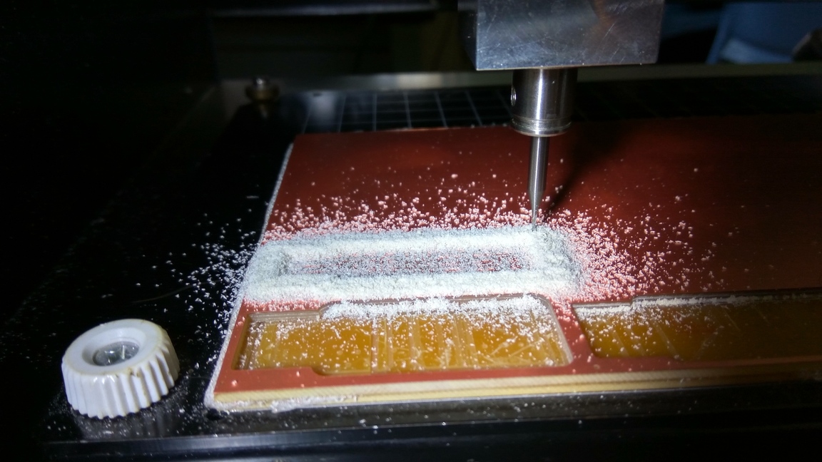 PCB milling using modella 