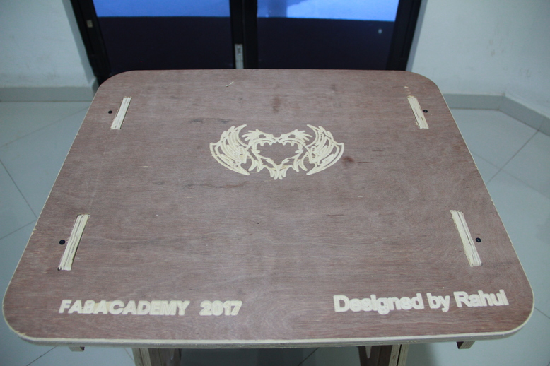 Designing the height adjustable table. 