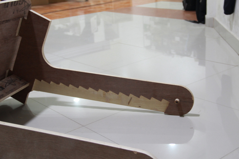 Designing the height adjustable table. 