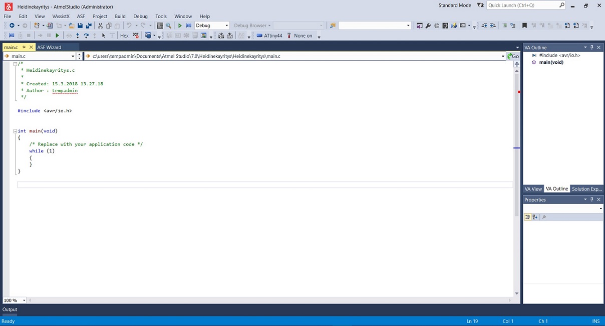 Week 9: Embedded programming