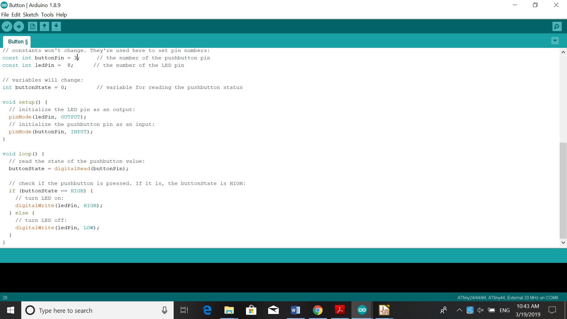Week 9 Embedded programming - Elvira Rodgers