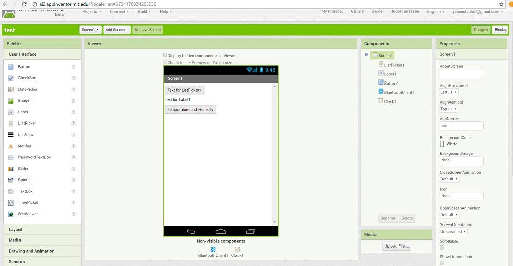 Designer App Inventor
