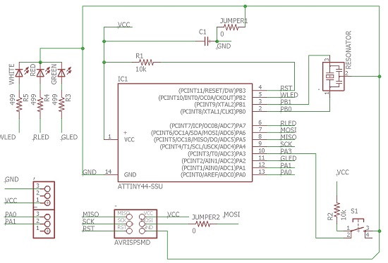 PCB schematic