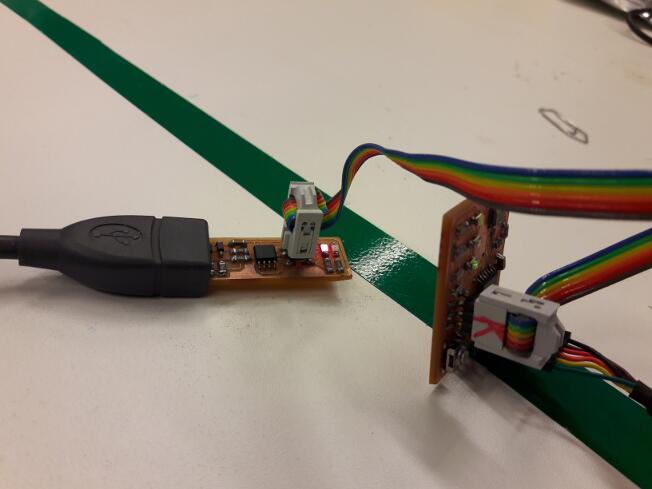 Programming the PCB