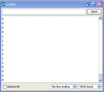 Serial communication to test the assembly