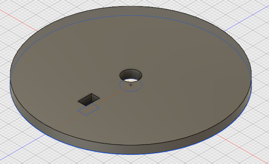 Extruded piece